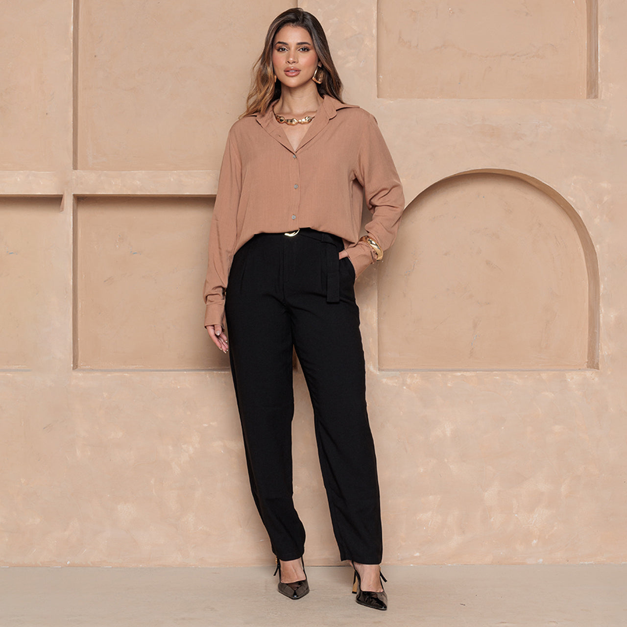 Camisa Heloisa – Manga Longa com Botões – BBonnie B'Bonnie
