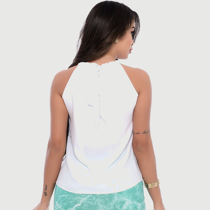 Blusa Cava Americana BBonnie Pietra Branco