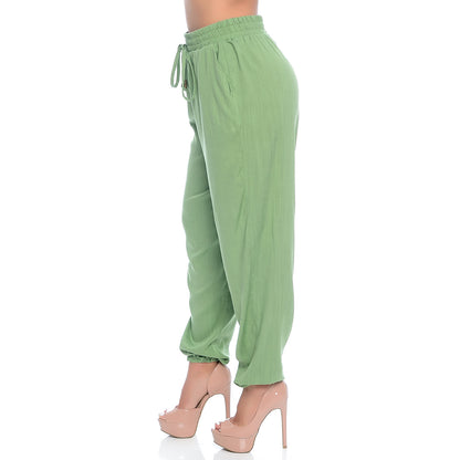 Calça Jogger com Elástico na Barra e Bolsos BBonnie Meg