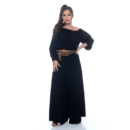 Calça Pantalona em Viscose BBonnie Cleo