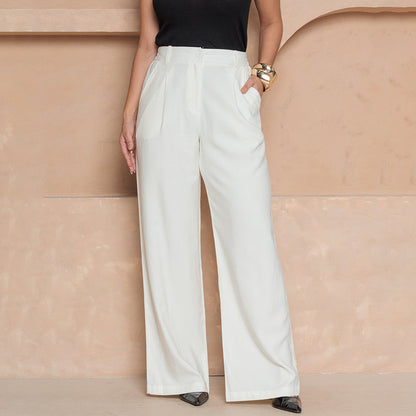 Calça Julia – Pantalona com Bolsos – BBonnie Preto B'Bonnie