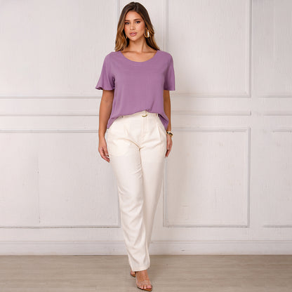 Blusa Viscose M/C BBonnie Leona