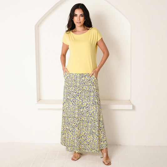 Blusa M/C Soltinha BBonnie Arielle Amarela