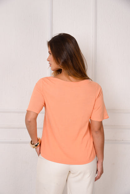 Blusa Viscose M/C BBonnie Leona