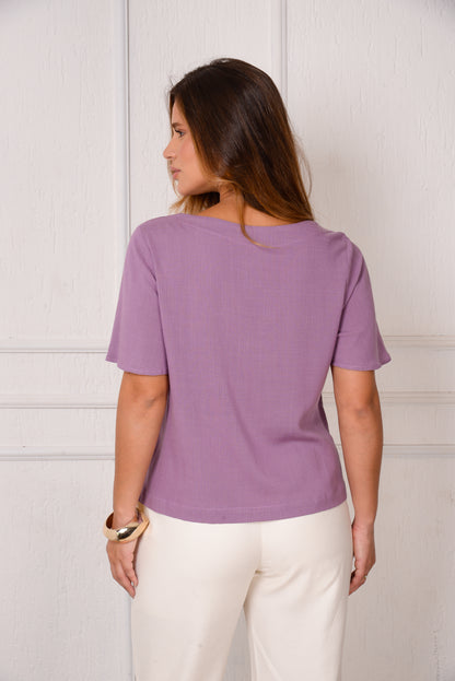 Blusa Viscose M/C BBonnie Leona