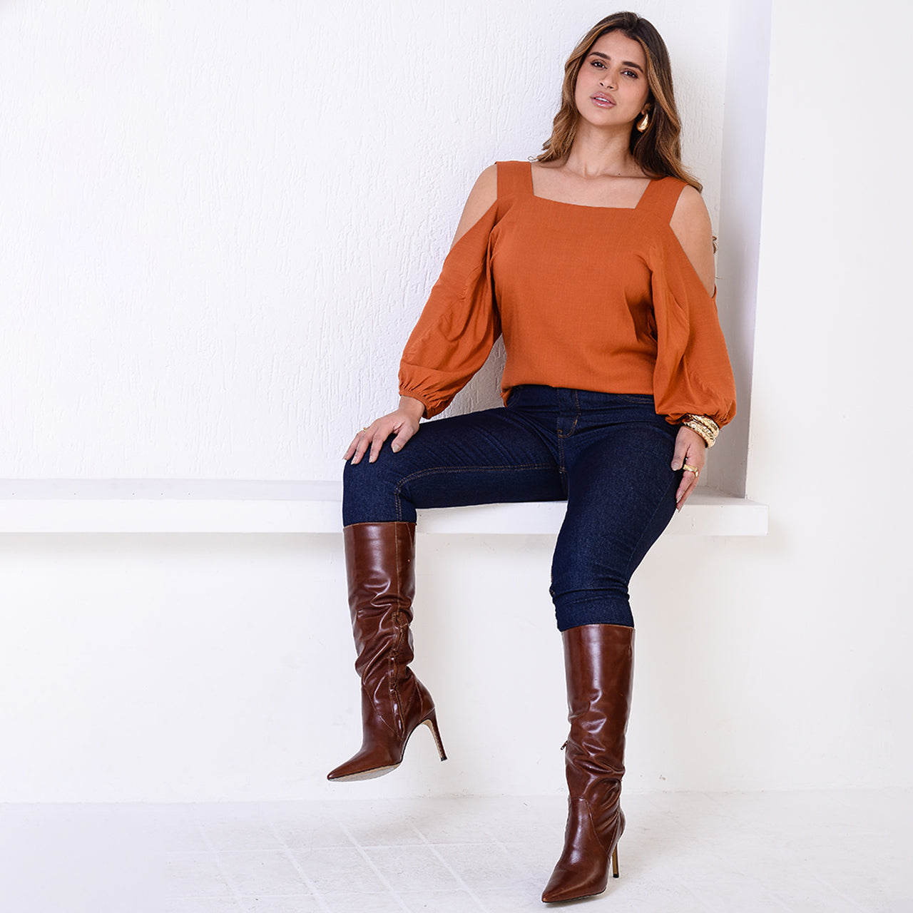 Blusa Ombro Vazado BBonnie Serena