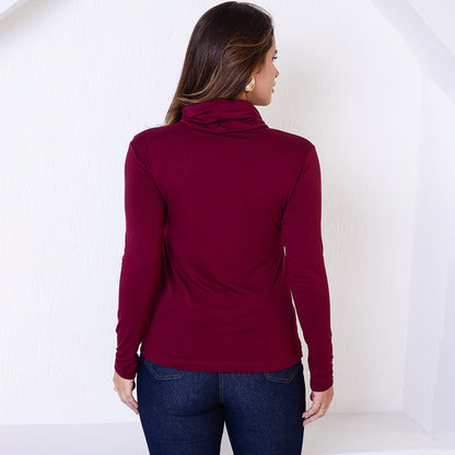 Blusa Gola Rolê Manga Longa BBonnie Lorena