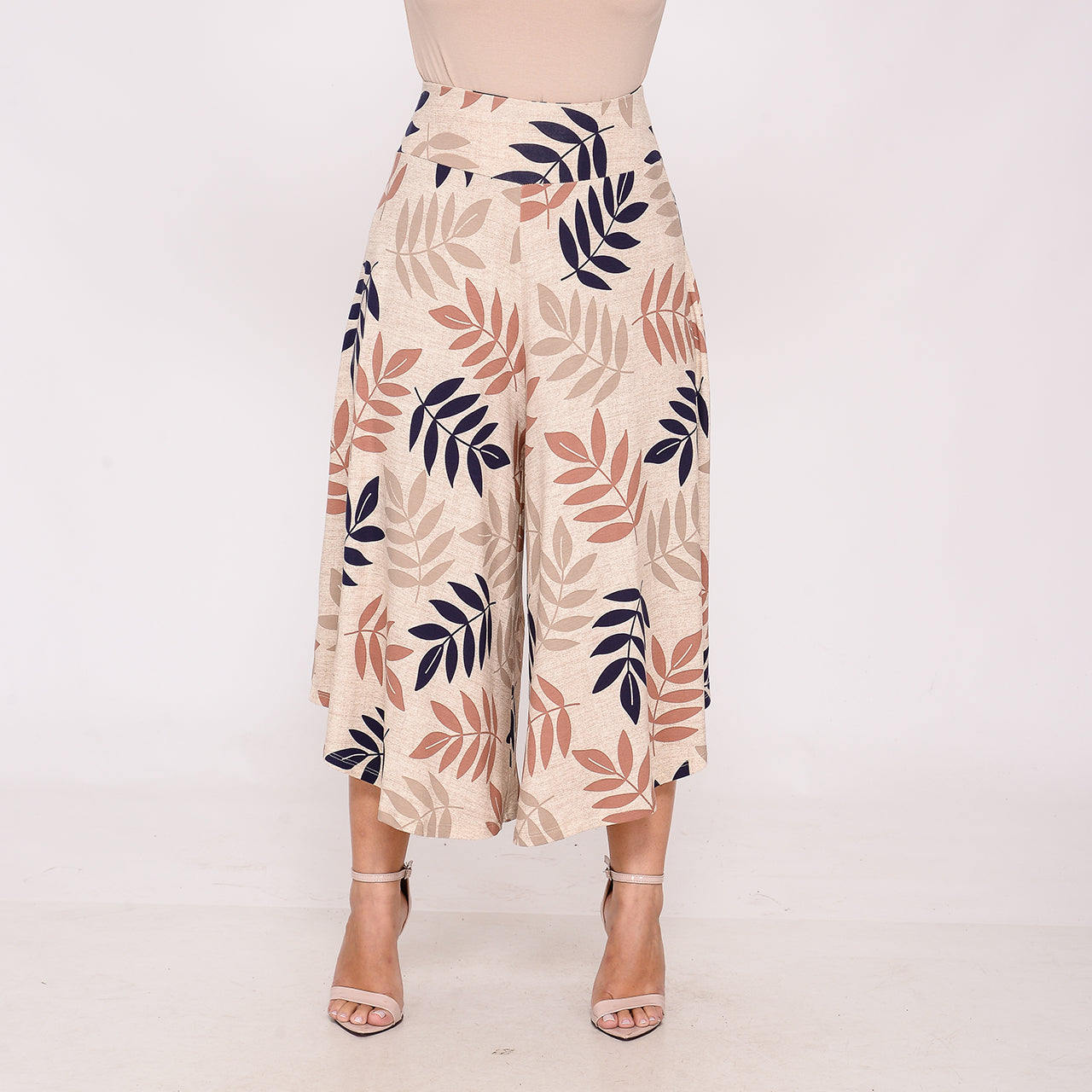 Calça Pantacourt com Cós BBonnie Noemi Estampados