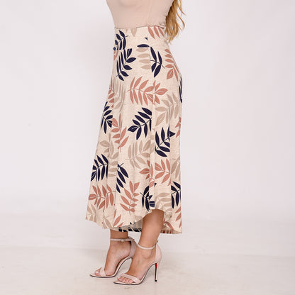 Calça Pantacourt com Cós BBonnie Noemi Estampados