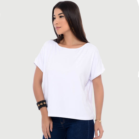 Blusa M/C Soltinha BBonnie Arielle Branco