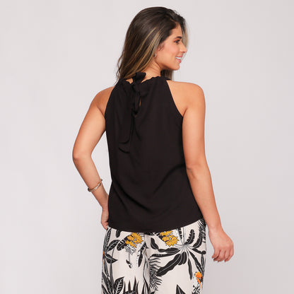 Blusa Cava Americana BBonnie Pietra Preta