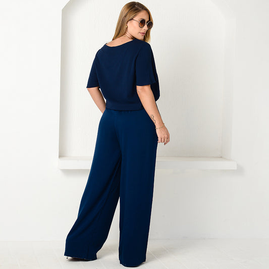 Conjunto BBonnie Leona Azul Marinho
