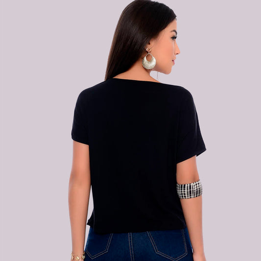 Blusa M/C Soltinha BBonnie Arielle Preto