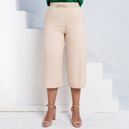 Calça Pantacourt Viscose Cós de Elástico BBonnie Cora