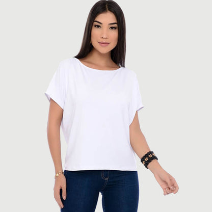 Blusa M/C Soltinha BBonnie Arielle Branco