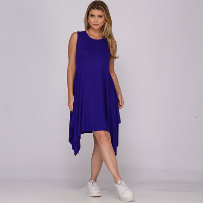Vestido Midi Assimétrico de Alça BBonnie Mabel