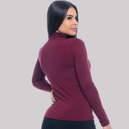 Blusa Cacharrel M/L BBonnie Vinho