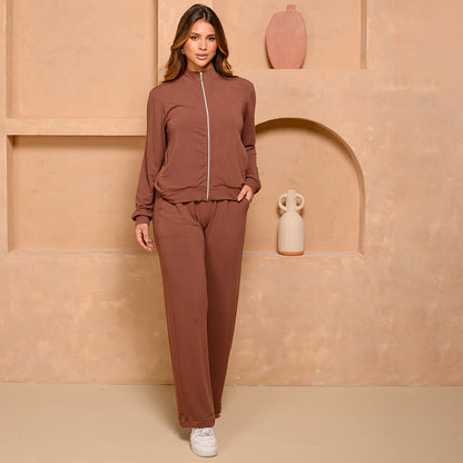 Conjunto Lavinia – Calça e Blusa com Zíper