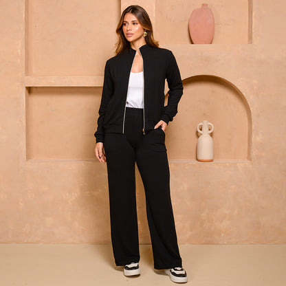 Conjunto Lavinia – Calça e Blusa com Zíper
