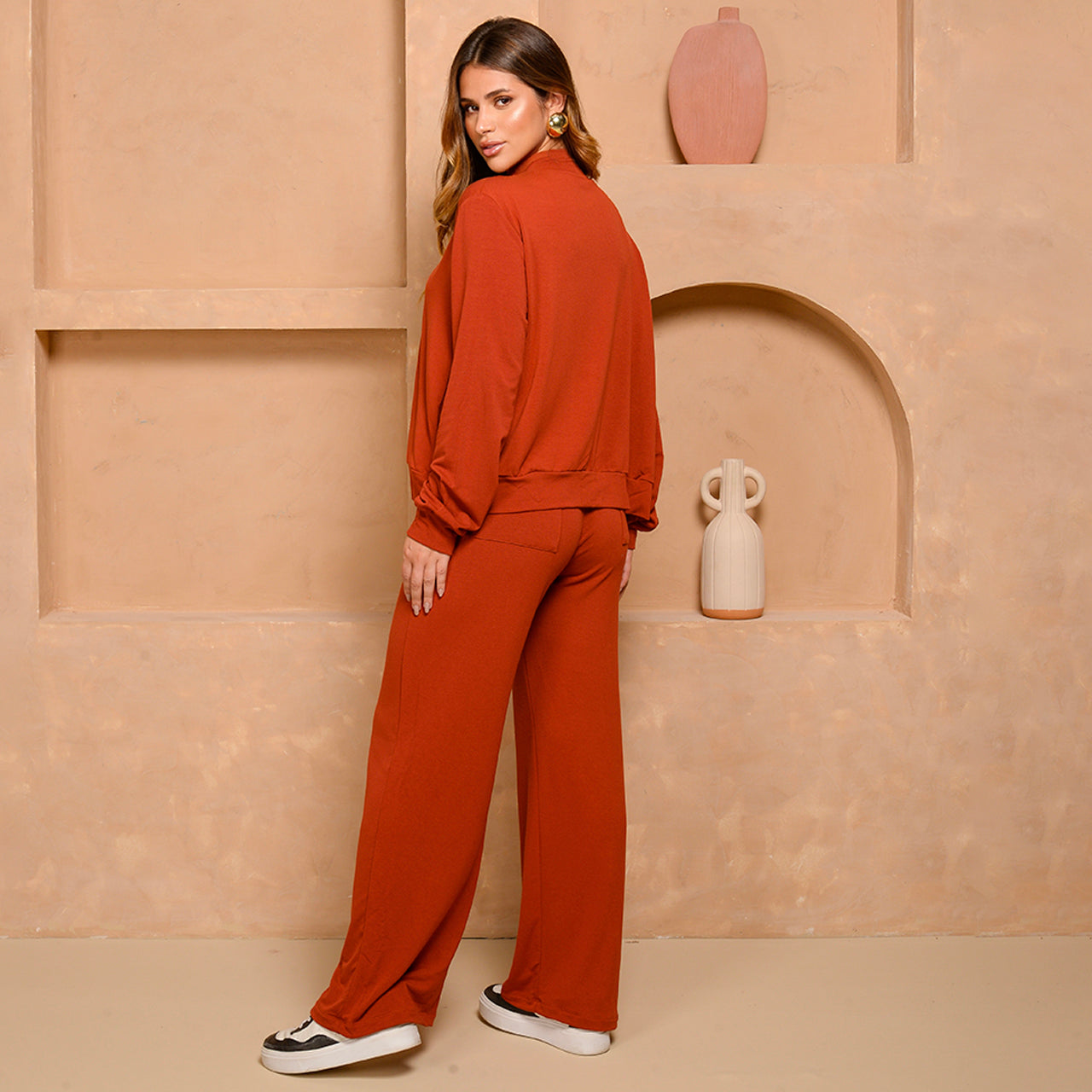 Conjunto Lavinia – Calça e Blusa com Zíper