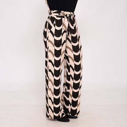 Calça Pantalona Cós Largo com Bolsos BBonnie Sheila