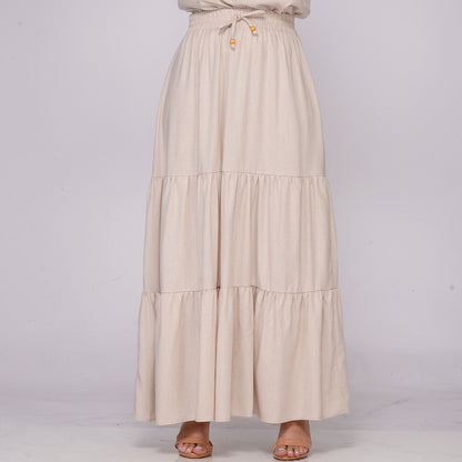 Saia Longa Viscose em Camadas BBonnie Luiza