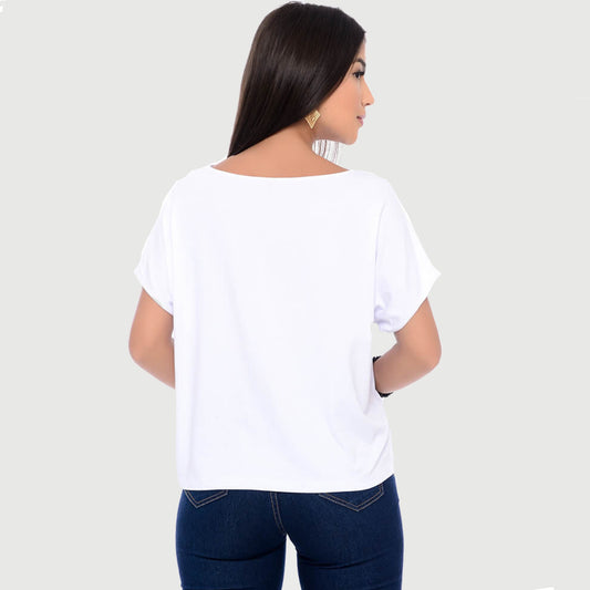 Blusa M/C Soltinha BBonnie Arielle Branco