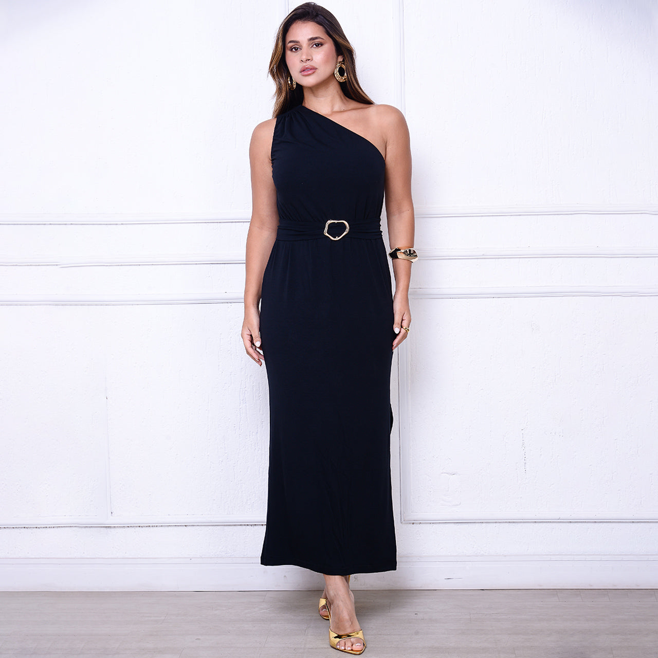 Vestido Longo Ombro Só BBonnie Antonella