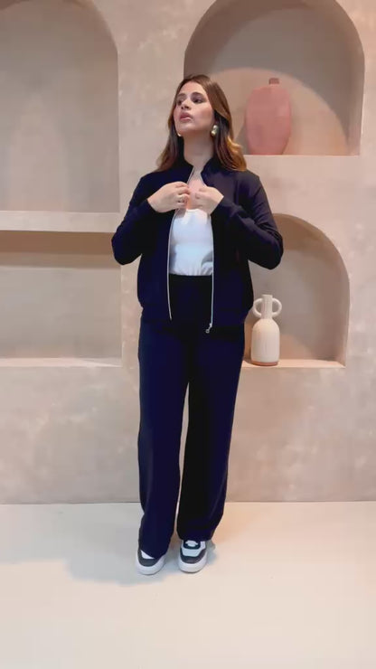 Conjunto Lavinia – Calça e Blusa com Zíper
