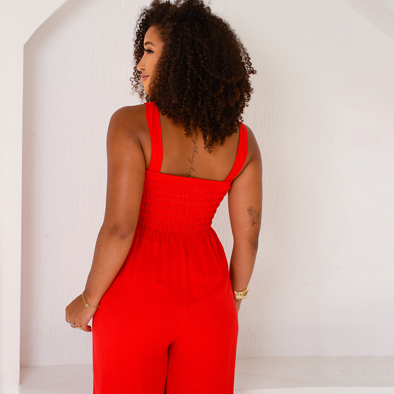 Macacão Pantalona com Alças Médias BBonnie Rafaela